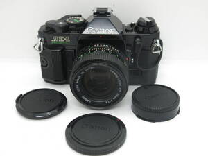 Canon AE-1 １眼レフフイルムカメラ　CANON LENS FD 50mm 1:1.4 　防湿庫保管品 【KNY026】