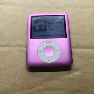 AppleiPod nano MB453J/A ピンク (8GB)現状渡しとなります。