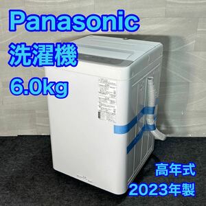 Panasonic 洗濯機 NA-F6B1 6kg 2023年 超高年式 単身用 家電 d3073パナソニック 単身用洗濯機 ひとり暮らし 新生活 2023年製