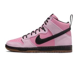 KCDC Brooklyn Skateshop Nike SB Dunk High "Pink/Black" 25cm DH7742-600