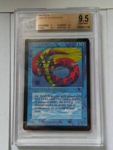 ●MTG● β ベータ アトランティスの王(英語 BGS9.5 GEM MINT)