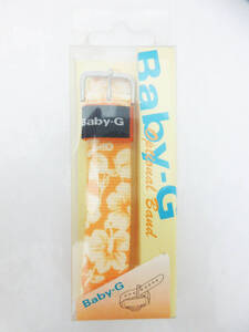 N9465【ベビーG 純正 ベルト】CASIO BG-BAND 14-4B★オレンジ★腕時計 Baby-G★BG-10 BG-200 BG-300 BG-320 DW-610 DW-620 etc★未使用★