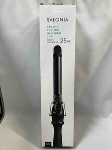 未使用品◇ SALONIA サロニア セラミックカールヘアアイロン ブラック 25mm SL-008AB