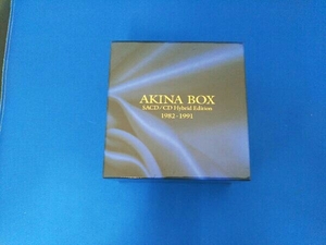 中森明菜 CD AKINA BOX SACD/CD HYBRID EDITION 1982-1991(完全生産限定盤)(紙ジャケット仕様)
