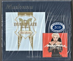 新品未開封　MADONNA　マドンナ　The Immaculate Collection / You Can Dance　 フランス製 CDボックスセット 2枚組