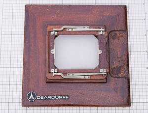 Deardorff 8×10 から 4×5 への変換バック 8x10 → 4x5 ディアドルフ デアドルフ