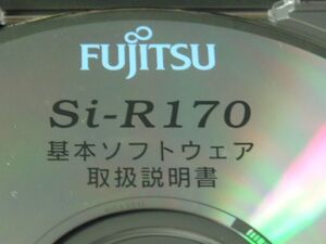 送料最安 \140　CDF40：取説CD　富士通 Si-R170 基本ソフト取扱説明書 CDのみ