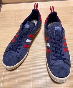 (ジャンク)adidas CAMPUS 80s WHIZ LIMITED ObyO kzk CP80 G17919 US10.5 アディダス キャンパス80s ウィズリミテッド ブルー