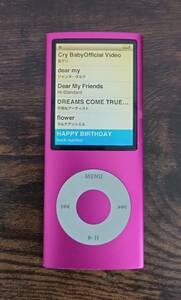 Apple ipod nano アイポッドナノ 第4世代 8G　A1285 ピンク