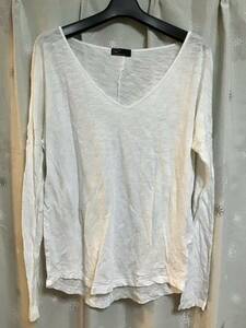 【GAP/ギャップ】レース 長袖Ｔシャツ/ＸＳ★ホワイト★レディース★USED