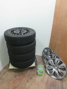 D640●AUTOBACS■オートバックス■NorthTrek■N3i■185/65R15■88Q■スタッドレスタイヤ■4本セット■中古品