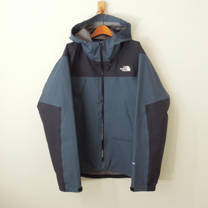 THE NORTH FACE ジャケット CLIMB LIGHT JACKET ねずみ色×ネイビー XL（w-0905）