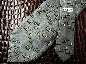 E1116Ｎ●美品●バリー【BALLY】ネクタイ