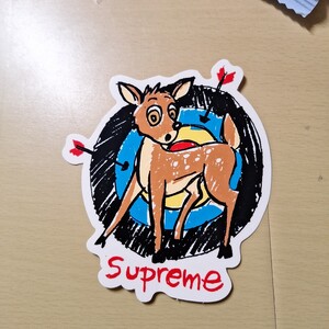 2022SS Supreme 鹿 / バンビ　ステッカー