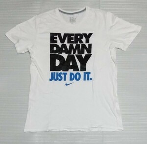 ☆NIKE BETTER WORLD.comプリントTシャツ ナイキ メンズ サイズ XL LLスポーツ ウェア ティー白色ホワイト黒ブラック青ブルー ATHLETIC CUT