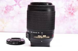 ☆美品☆手振れ補正☆二コン AF-S 55-200mm VR☆望遠レンズ☆