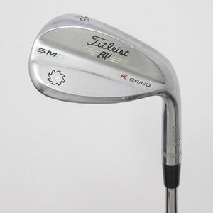 タイトリスト Vokey Vokey SM6 ツアークローム K GRIND ウェッジ スチールシャフト 【58-12】 シャフト：スチールシャフト