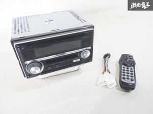 動作確認済み！！ KENWOOD ケンウッド カーオーディオ MD CD プレーヤー DPX066MDU 2DIN 汎用 リモコン付 即納 棚22A