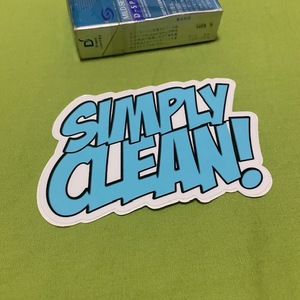 ☆Simply Clean ★COMIC★　ステッカー　USDM シンプリークリーン