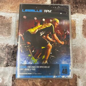 RPM48　★レスミルズ★Lesmills★DVD★CD無し★英語コレオノート★中古品★２点セット★再生確認済