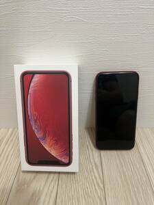 iPhone XR RED 128GB 美品。