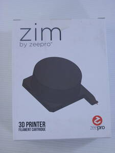 B【新品/未使用/未開封/GREY・灰】zim by zeepro 3Dプリンター フィラメント カートリッジ zp-pla grey -001 PLA FILAMENT CARTRIDGE