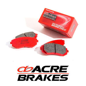 ACRE アクレ ブレーキパッド ZZC フロント用 シビック FD2 H19.3～H24.6 FF タイプR 2.0L フロントBrembo