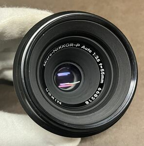 051192★NIKON/ニコン★レンズ/Micro-NIKKOR-P Auto 1:3.5 f=55mm★ジャンク