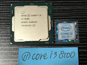 11 intel Core i3 8100 3.60GHz / 動作品