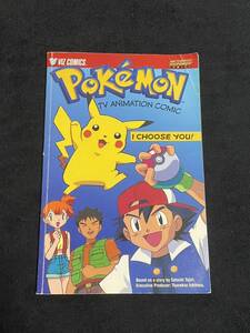 英語版 ポケモン TVアニメコミック Pokemon I Choose You viz comics 漫画 海外 サトシ ピカチュウ タケシ カスミ ポケットモンスター