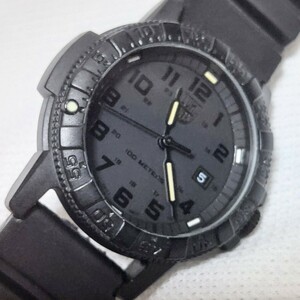 LUMINOX シータートル ジャイアント ブラック 0321.BO　実働品です