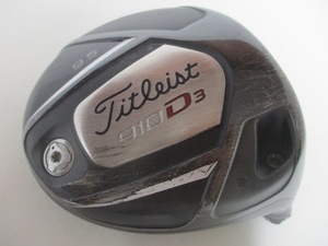 【タイトリスト】Titleist 910 D3 9.5°／日本仕様／ヘッド単品