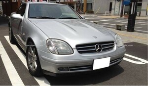 @R170 SLK CLスタイル フロントグリル (ブラック) SLK230/SLK320/SLK32AMG