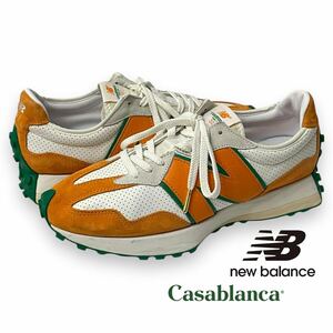 正規品 Casablanca × New Balance 327カサブランカ × ニューバランス 327 コラボ MS327CBB メンズ スニーカー シューズ