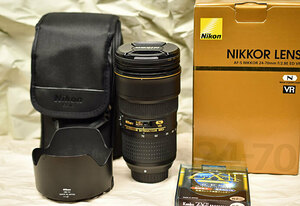  Nikon AF-S NIKKOR 24-70mm f/2.8E ED VR　中古美品