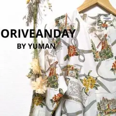 ORIVEANDAY BY YUMAN　シャツ　柄もの　ヴィンテージ　お洒落