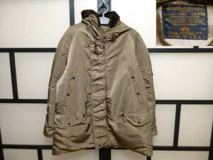 アルファ N-4B ミリタリー ジャケット USA製 / ALPHA INDUSTRIES N-3B アメリカ製