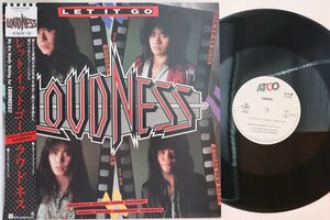 12 Loudness Let It Go / Farewell (Instrumental) P3601 ATCO Japan Vinyl プロモ /00260