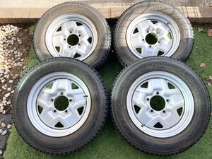 ジムニー スタッドレス 純正スチールホイール 16×5j +22 175/80r16 91Q ja11 ja22 jb23 スズキ YOKOHAMA スタッドレスタイヤ 5穴 16インチ