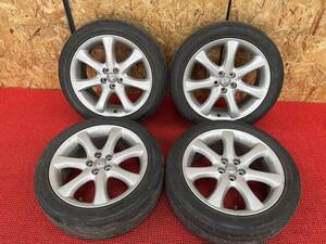 トヨタ純正ホイール!! 17x7J +45 夏タイヤ付き 215/50R17 4本セット 中古 売切!!