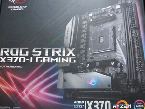 ASUS ROG STRIX X370-I GAMING X370 AM4 DDR4 USB3.1 SATA6Gb/s Mini-ITX ゲーミングマザーボード