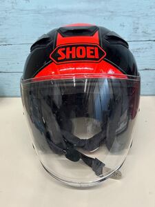  SHOEI ショウエイ　ヘルメット　Mサイズ57cm　 キズ汚れあり　付属品なし　中古現状品(100s)