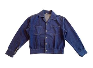 40s 50s 60s UNKOWN KIDS 2ND TYPE DENIM JACKET ビンテージ キッズ デニム ジャケット耳付き ユーロ セカンド リーバイス