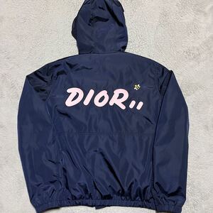 Dior Homme KAWS Hooded Jacket ナイロンジャケット　パーカー　52 ネイビー