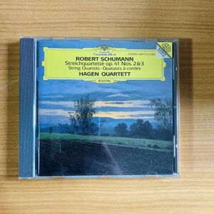 【DC1443】CD 独盤 HAGEN QUARTETT / SCHUMANN; STRING QUARTETS OP.41 NOS.2,3