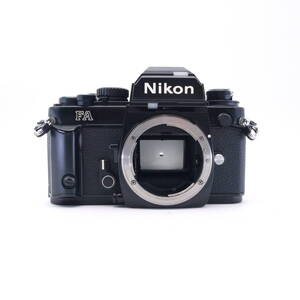 美品 Nikon ニコン FA Black（シャッターOK 露出OK）フィルム一眼レフカメラ #1729