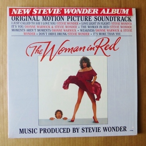 STEVIE WONDER「THE WOMAN IN RED」米ORIG [半透明盤] ステッカー有シュリンク美品