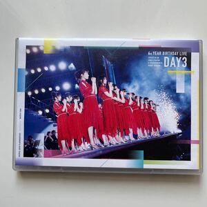 乃木坂46　6th YEAR BIRTHDAY LIVE　Day3　DVD通常版　中古品