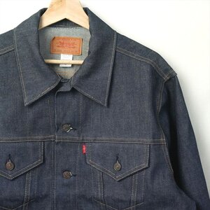 70s ビンテージ Levis リーバイス 70505 66後期 赤耳 Gジャン 70505 赤タブ 46 デニムジャケット