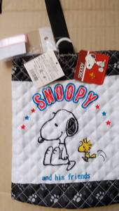 上履き入れ★SNOOPY★スヌーピー★名札付き★ 未使用★かわいい